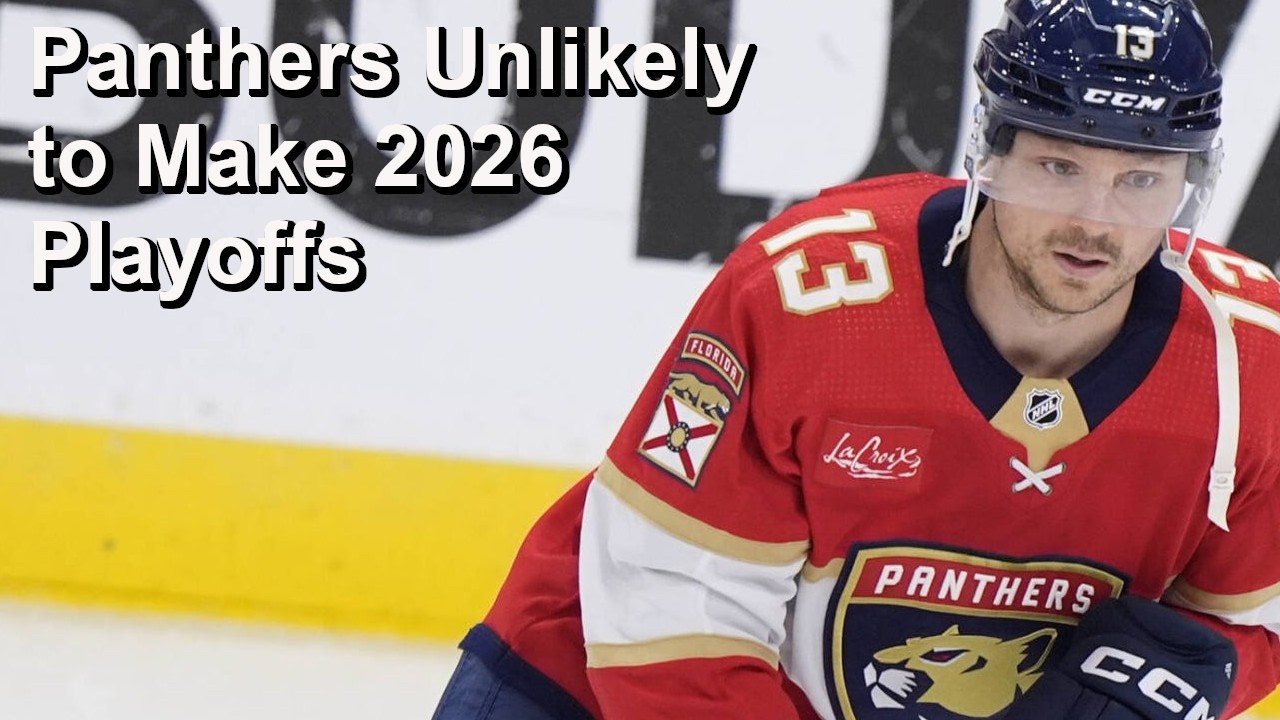 Panthers Mounting Losses Plus Injuries Equal Long Playoff Odds