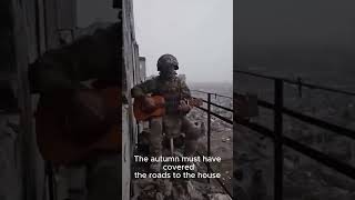 Video thumbnail of "Russian Soldier Sings: Just Don't Tell Mom That I'm Going To Bakhmut"