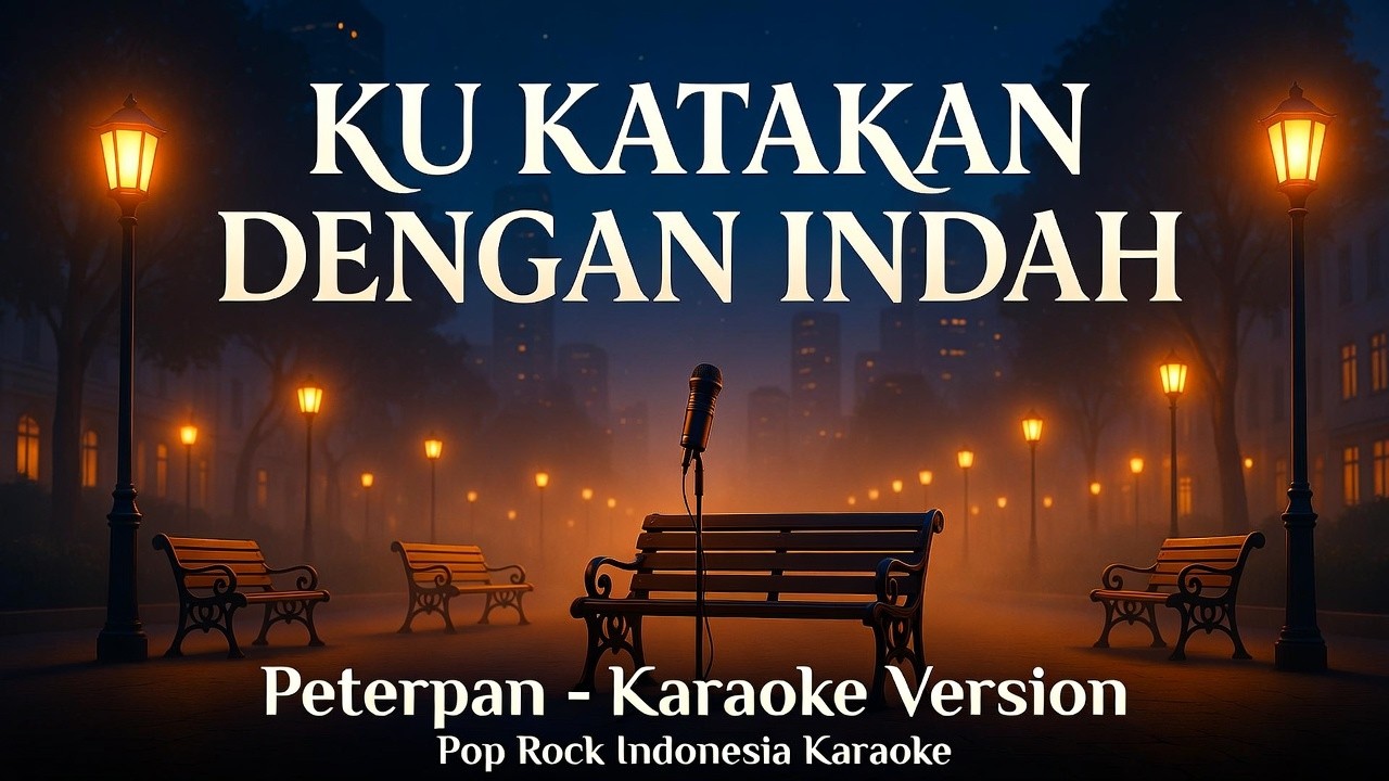 Nostalgia Era Peterpan! Ku Katakan Dengan Indah Karaoke Lirik Indonesia By SquidNT