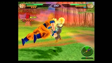 DBZ Budokai Tenkaichi 1 | CPU vs CPU #39 | SSJ2 Goku vs SSJ2 Teen Gohan