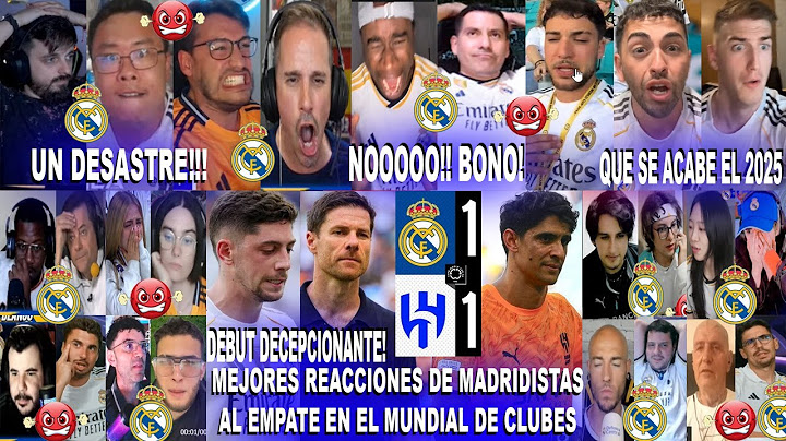 MEJORES REACCIONES MADRIDISTAS AL REAL MADRID 1-1 AL HILAL CON PENAL ERRADO DE VALVERDE Y DEBUT XABI