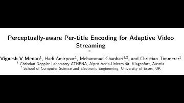 Perceptually-aware Per-title Encoding for Adaptive Video Streaming