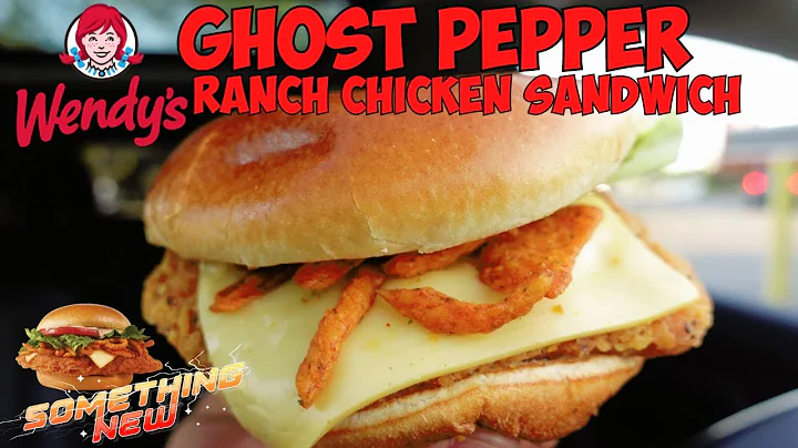 Wendy's Ghost Pepper Ranch Chicken Sandwich Review - Hottest Fast Food Sandwich