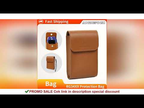 ANBERNIC RG34XX Protective Bag Portable Waterproof Protection Case for RG34XX Retro Game Console