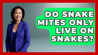 Do Snake Mites Only Live On Snakes? - Reptilian Wonders