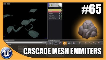 Cascade Mesh Emmiters - #65 Unreal Engine 4 Beginner Tutorial Series