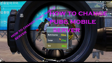 How to change pubg mobile server before 60 days.