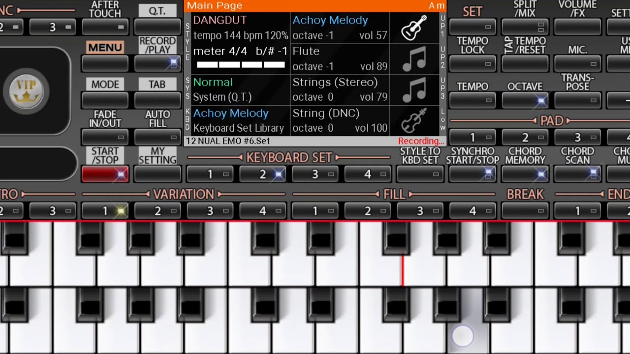 Manual Dangdut Cuma Kamu By ORG Android - YouTube
