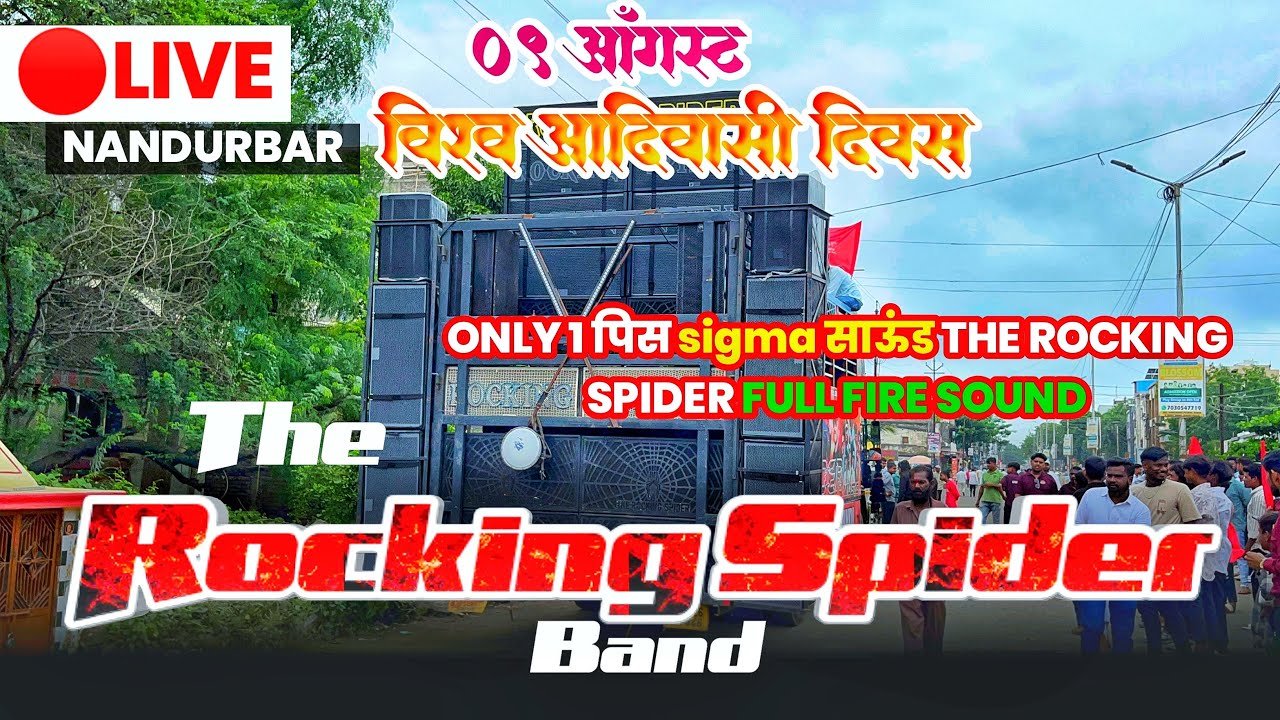 ONLY 1 पिस sigma साऊंड THE ROCKING SPIDER FULL FIRE SOUND 