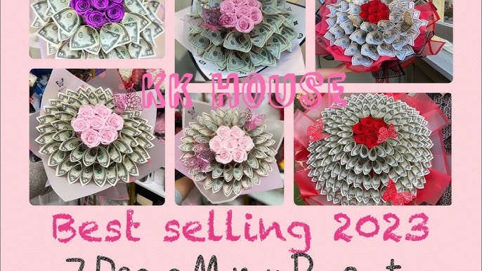 DIY MONEY BOUQUET, Packet with money blooms, this bouquet will make a  loved one's day!, By MetDaan DIY