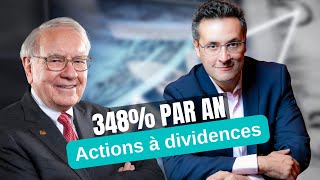 Actions à dividendes : 348% de revenus passifs par an, est-ce réaliste ?