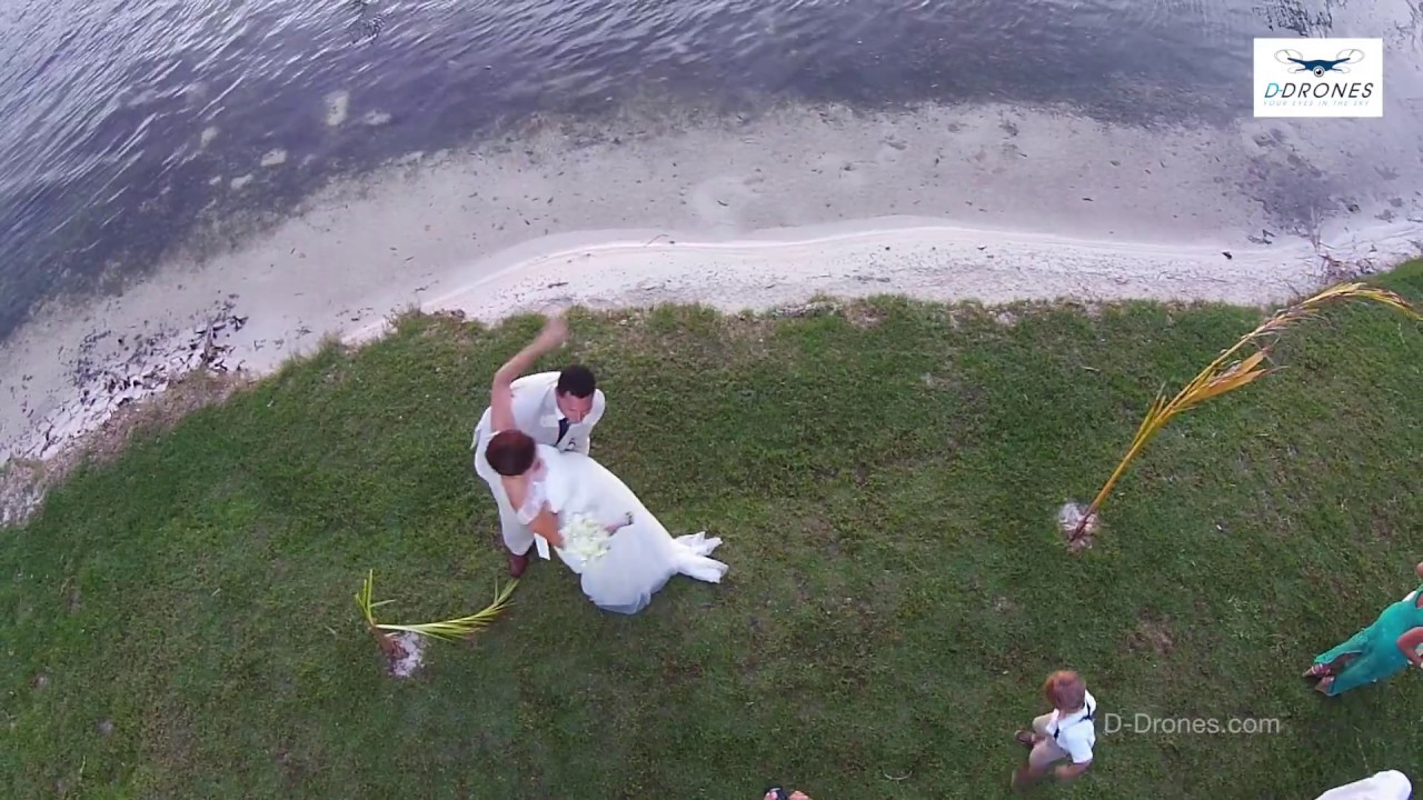 D-drones in Weddings at Cancun and Riviera Maya