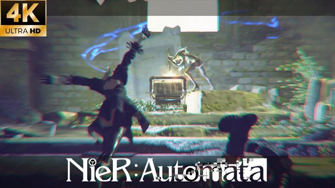 4k 60fps ニーア オートマタ Nier Automata 24 Youtube