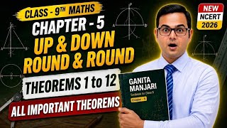 Theorems 1 to 12 | Chapter 5 Up and Down | Class 9 Maths | Ganita Manjari | New NCERT 2026-27