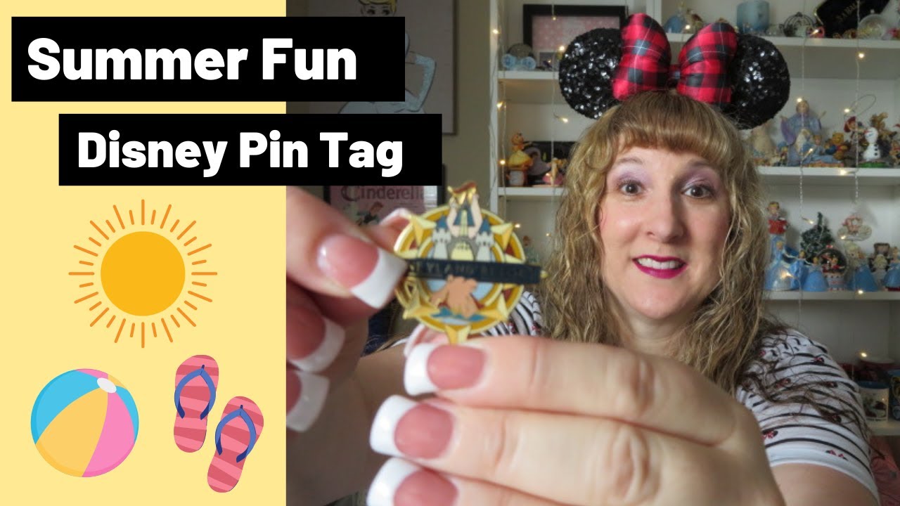 Summer Fun Disney Pin Tag_Created by Disney Pin Love