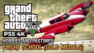 GTA 5 PS5 - San Andreas Flight School [Gold Medals]