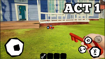 O que tem que fazer no Hello Neighbor?