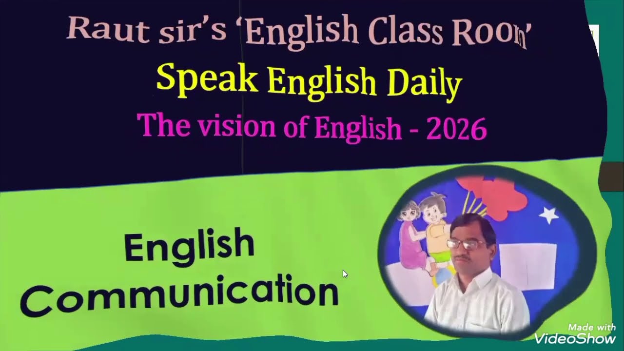 The Vision of English -2026 ll Prof. Madan Raut ll Ph - 9921892767