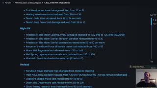 [Version 2] WC3 PTR 1.36.2 Patch Notes Discussion and Feedback - By Pokey26