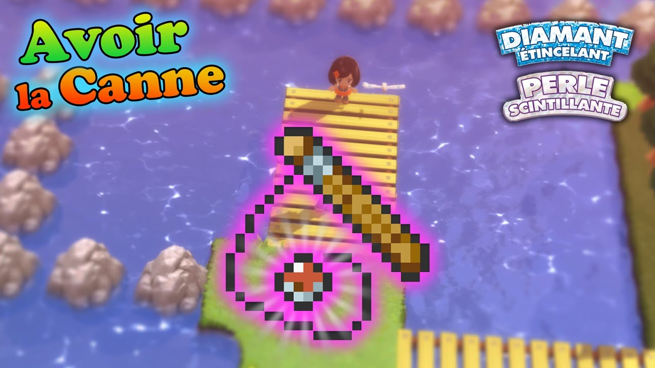 Pokemon Perle Scintillante Canne A Peche
