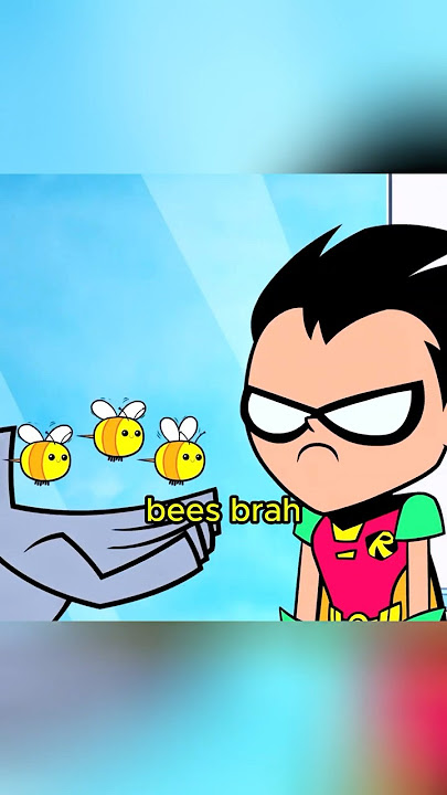 Robin HATES Beastboy's Bee Money! #reels #teentitansgo #dc #shorts #funny