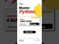 New Python Programming batch starts Monday! Enrol now!#coding #rstforum #pythonlanguage #programming