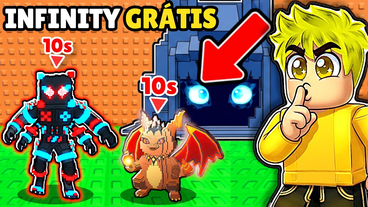 COMO PEGAR INFINITY E DIVINOS GRÁTIS NA TSUNAMI TOWER no FUJA DO TSUNAMI PARA BRAINROTS
