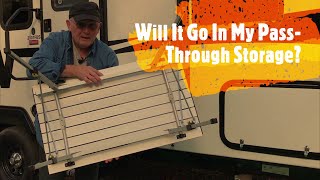 Review of the PORTAL Outdoor Folding Table on Jurgen's Journeys and RV Life.