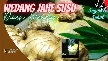 WEDANG JAHE SUSU - DAUN PANDAN