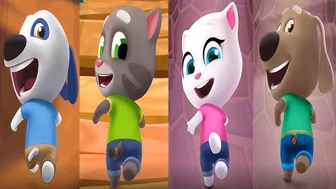 Talking Tom Gold Run 2 Super Heros Gameplay (Android,iOS) - Part 3