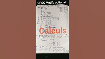UPSC math