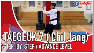 Taegeuk 7 - [ Chil Jang ]  Step by Step