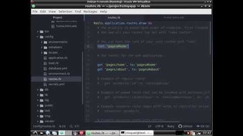 RoR.03.How to change default application web page in Ruby on Rails