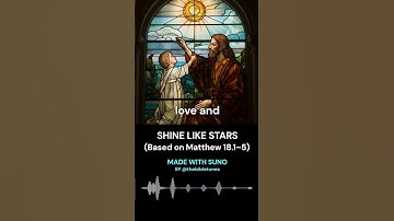 Thumbnail of 812. Shine Like Stars Based on Matthew 18.1–5, 10, 12–14  #gospel  #jesus #lyrics #christianmusic