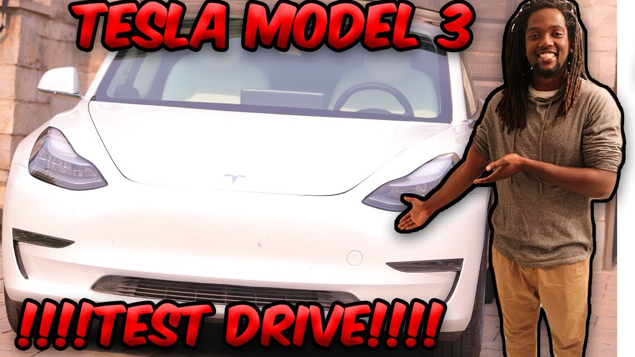 TESLA MODEL 3 (TEST DRIVE!!!) #testdrive #teslamodel3 #teslamotors ...