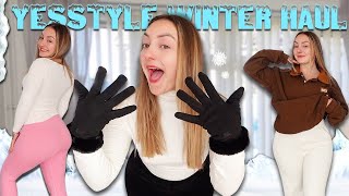 Yesstyle Winter Try On Haul!!