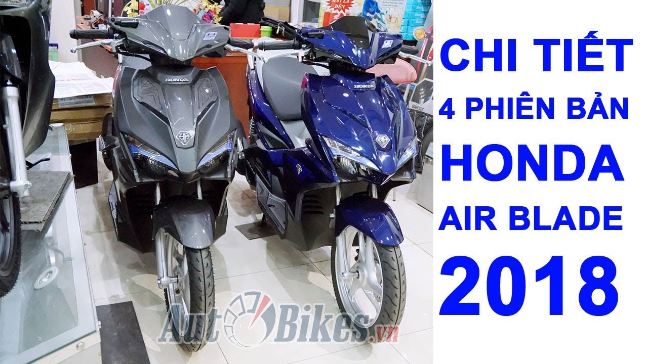 Đánh giá ưu nhược điểm của Honda Air Blade 2018 kèm bảng giá xe   danhgiaxemaynet