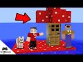 MİNECRAFT NOOB MANTAR EVİ YAPTIK - ISSIZ NOOB ADADAN KAÇIŞ #20