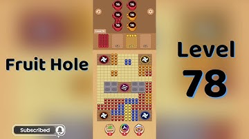 🎯 Fruit Hole Level 78 Walkthrough | Juicy Jam | Fun Fruit Puzzle Game 🍇 | Go Answer
