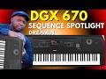 YAMAHA DGX 670 Created THIS KILLER TRACK From Scratch!