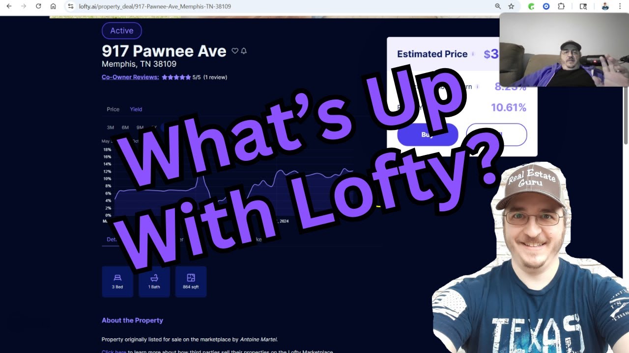 Fees, Yields, and More - Investing in Fractional Real Estate on Lofty.AI - Changes and Updates