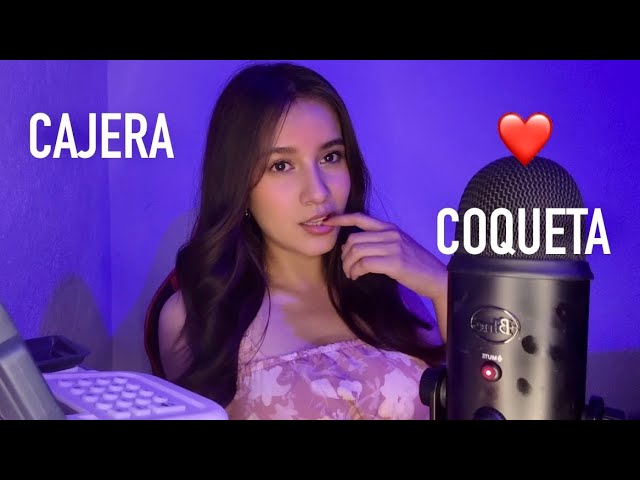 ASMR ROLEPLAY/ The SUPERMARKET CASHIER FLIRTS YOU 💋❤️❤️