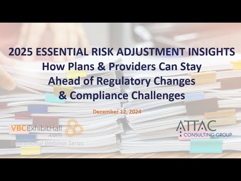 Essential Risk Adjustment Insights 2025 Health Plans Providers Ahead Of Regulatory Compliance