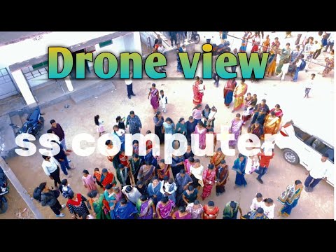 Drone view marriage video || sscomputer chelagoda marriage #drone #viral