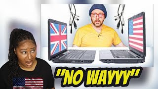 American Reacts| I Compared British & American Internet