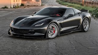 ALL-NEW WELD RTS S81 on SATIN BLACK C7Z Corvette!