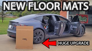 Match Highlights New Floor Mats for Dana's Tesla Model S Plaid (WAY BETTER THAN STOCK!)