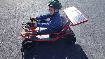 Razor Dune Buggy 36v solar conversion.