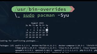 Hooking actions to Linux commands