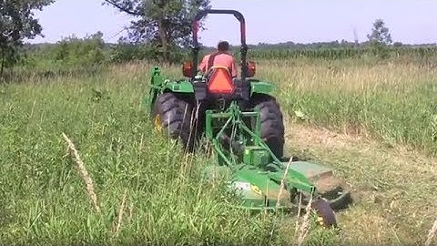 How To Prepare a Food Plot with a John Deere Tractor and Implements